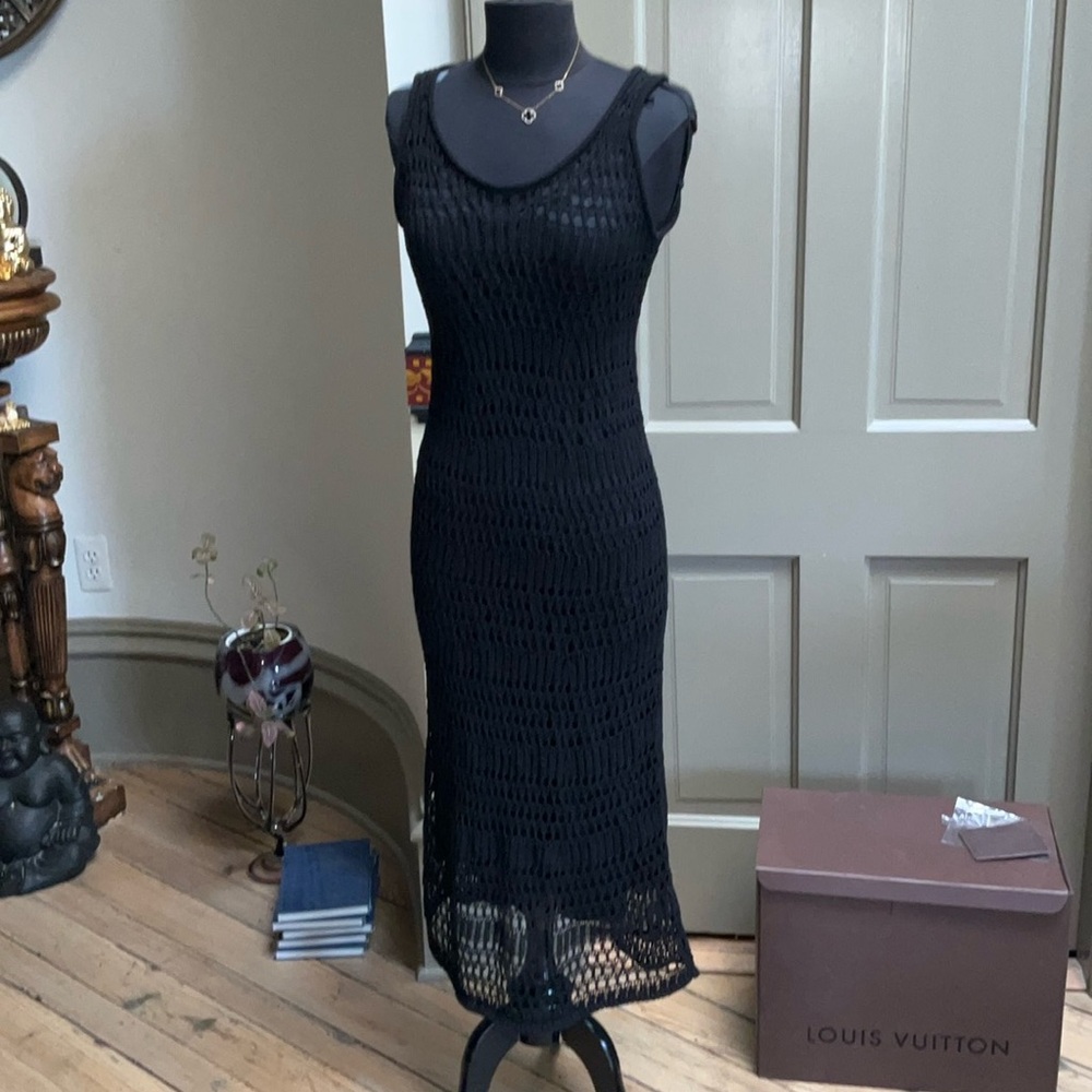 Theory elegant crochet dress